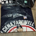 Wwe Authentic John Cena Final Raw Msg Ny Farewell Hat Sweatbands Towel Shirt  l 