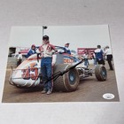 Jeff Gordon Signed 8x10 Delta  35 Vintage Racing Photo Jsa Spence Authenticated