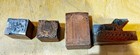 19 Printing Plates - Assorted Sizes   Subjects - Vintage
