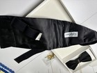 Calvin Klein Mens Black Tuxedo Cummerbund   Bow Tie Set W  Gold Studs   Cufflink