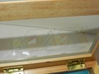 Vintage Wood Golfer Display Case  set Of 2 Decks Playing Cards  golfers   sealed