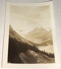 Rare Antique Vintage American Colorado Rockies Landscape Snapshot Photo  1937 
