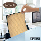 Lined Vintage Stationary Paper  7 3 X 10 2 Inch Old Fashion Stationary Paper    