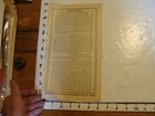 Vintage Marionette Paper  1925 Muncih Marionetten Theatre  Hand Bill