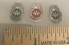 Aaa School Safety Patrol Badge Pins  Captain  Lieutenant  Sergeant