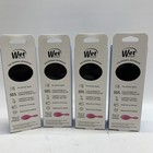 Wet Brush Mini Detangler Hair Brush Black Travel Size For Wet   Dry Skin 4 Pack