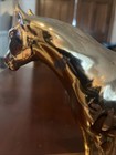 Vintage Gladys Brown Edwards Quarter Horse Association Wqha Trophy  Golden Metal