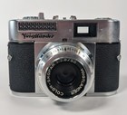 Voigtlander Vito Bl 35mm Film Camera 1 2 8 50 Mm Lens  leather Case - Untested