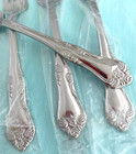 New Azalea Set Of 4 Dinner Forks Oneida Stainless Flatware 7 5 8 