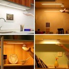 Motion Sensing Led Under Cabinet Lighting Kit For Kitchen Laundry Closet 3000k
