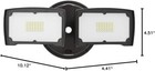 3000lm Led Flood Light Outdoor Security Light Switch Controlled 28w New Brown