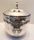 Vintage Baroque By Wallace Silver Plated Ice Bucket