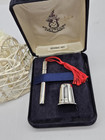 Sterling Silver Hallmarked Sewing Kit  Thimble   Needle Case  Boxed 