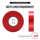 12 Pack Colored Electrical Tape Waterproof  3 4 In X 66ft  Industrial Grade Ul c
