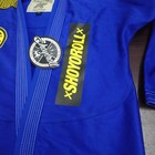 Albino   Preto Shoyoroll Batch 6 Bjj Gi Jiu Jitsu Uniform Blue 450 Gsm Pearl Wea