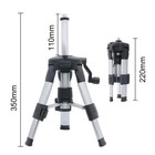 Portable Aluminum Alloy Laser Level Tripod Adjustable Stand Laser Level Line New