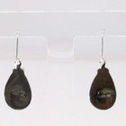 Verley Betone Sterling Silver Teardrop Earrings Navajo Artisan Signed 925