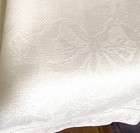 Vintage Estate Linens - 6 Handmade Embgroidered Linen Guest Towels W  Mono B349