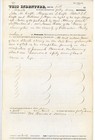 1847 Antique Farm Lease Columbia County New York Crofts Ham Signed R Mcclellan