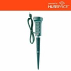 Smart Outdoor 4 Ft  6-outlet Power Stake