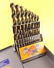 Drill Hog   Usa 21 Pc Drill Bit Set Metal Hi-molybdenum M7 Moly Lifetime Warranty