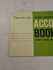 1968 New Holland Farm Management Account Book   Tax Record 