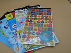 Lot 0f 5 Mix Theme Sticker Book Crafts scrapbooking    1965 Stickers   Total