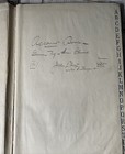 Vintage Numbered Single Entry Ledger Blank Cloth Bound-ac Mcclurg W  Notes 1900s