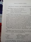 1881 Train Report Savannah Florida   Western Railway Live Oak Fl Thomasville Ga