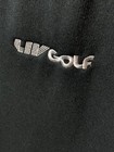 Liv Golf Galvin Green Vest Womens L Black Full Zip Windbreaker Softshell Stretch