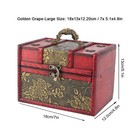 Antique Style Wood Storage Box Wooden Keepsake Box For Jewelry Boxes Home Decor