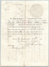 Helena National Bank  Montana 1890 Stock Certificate Cert  74 For 50 Shares