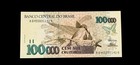          1993 Brazil 100 000 Cruzeiros P-235d Colibri   Iguazu Falls Uncirculated
