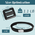 4 Pcs Scuba Weight Belt diving Weight Belt With Metal Block Buckle Coated Dive W