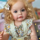 Realistic 22in Reborn Baby Dolls Newborn Toddler Girl Lifelike Baby Handmade Toy
