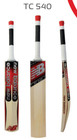 Cricket Bat Tc 540 English Willow With Short Cane Handle  Free Post  Au Stock Cw