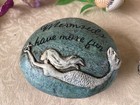 Vintage Mermaid Figurine Lot 10pc Whimsical Ocean Decor Mixed Resin   Porcelain