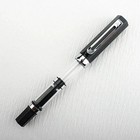 Eco Fountain Pen Transparent Piston Resin Multiple Colors Nib Sizes