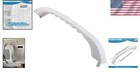 White Microwave Door Handle Replacement Wb15x335 For Ge Models - Easy Install