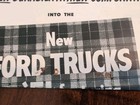 Vintage New Ford Trucks For 1951 Featuring Power Pilot Brochure  Dealer Catalog