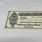 1909 Farmer s   Merchant s Bank Check  20339 Continental National Bank  Kg Jd