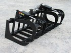 72  Root Grapple Bucket And 48  Long Pallet Forks Attachment Combo Quick Attach