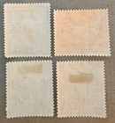 Cyprus 115-118   1928 50th Year Of Cyprus Colony Stamps   Mh