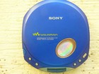 Sony Walkman D-e350 Esp Max Portable Cd Disc Player Blue Rare Tested Works