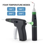 Dental Cordless Endo Gutta Percha Obturation System Gun Pen Needles Tips Kit