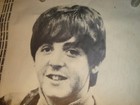 Rare Life Size Original 1964 Paul Mccartney Beatles Poster   25  By 71 1 2  