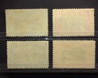 Hs c  Scott  42 - 45 Canal Zone  Mint Vf Lh - Us Stamp