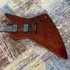 Electric Guitar James Hetfield Explorer Ken Lawrence Flaming Sun Inlay