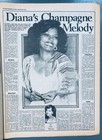 1976 Music Magazine Diana Ross Supremes David Cassidy Thin Lizzy Record Mirror