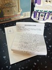 California Creations Se148 Book Store Ready To Paint Christmas Village House